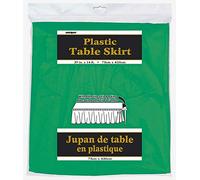 BrolloGroup Gonna Tovaglia Plastificata da Tavolo Accessori Arredo Party PS 36190 (Smeraldo)