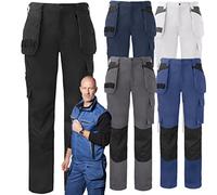 BrolloGroup Pantalone Uomo da Lavoro Multitasche e Porta Attrezzi Personalizzabile Projob PS 33318-BS