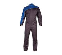 BrolloGroup Tuta da Pilota Meccanico Monza Personalizzabile con Nome e Loghi Tute Pubblicitarie PS 40319 (royal/grigio, XL)