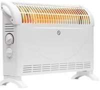 BROLLUX Riscaldamento elettrico 2000 W CA2 turbo ventilatore e termostato, termoconvettore mobile, riscaldamento elettrico a risparmio energetico