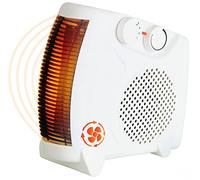 Brollux Ventilatore elettrico 2000 W FH2 bianco, termoventilatore mobile, termoventilatore elettrico