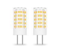 BROLSKUN GY6.35 LED di ricambio 12 V, GY6.35, alogena, 40 W, 50 W, attacco bipino, 4 W, a basso voltaggio, piccola lampadina G6.35, non dimmerabile, confezione da 2