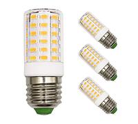 BROLSKUN Lampadina a LED a forma di mais, E27, 7 W, 60 W, 100 W, E27, equivalente a lampadine 3000 K, luce bianca calda, 1000 lm, piccola lampadina Edison, non dimmerabile, confezione da 3 pezzi