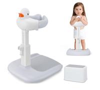 Brolteja Supporto per Vasca Da Bagno per Bambini,Vasca da bagno per bambini con supporto,torre da bagno regolabile per bambini per alzarsi in piedi,Stand Da Viaggio per ne onati e bambi ni piccoli