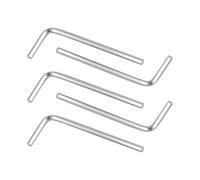 BroLuka 10pcs 1/16 Inch Hex Key Wrench, Metric CR-V L Shaped Allen Key Imperial Hexagon Head Spanner Tool for Repairing, Installation (1/8 Inch)