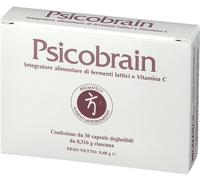 bromatech Psicobrain Integratore Fermenti Lattici e Vitamina C 30 Capsule