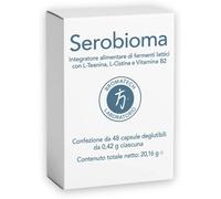 Bromatech Serobioma integratore con fermenti lattici e vitamina B2 48 capsule