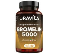 BROMELIN 5000 - Bromelina Forte Drenante 5000 + 2500 GDU/g - Anticelluli 1 unità