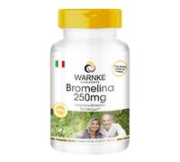 Bromelina 250 mg - 250 Drcap - Vegan - Forma Ritardata | Warnke Vitalstoffe - Qu