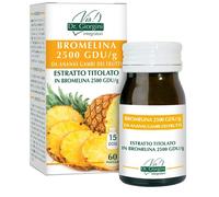 BROMELINA 2500 GDU/g da ANANAS pastiglie Giorgini Dr. Martino - 30 g (integratore di bromelina forte utile per contrastare la cellulite)