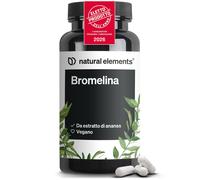 Bromelina - 400 mg (2500 GDU/g) - 90 capsule con rivestimento resistente ai succ