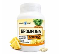 Bromelina 500 mg PRO | Complex Azione Drenante e Anti-Gonfiore | 60 Capsule | Id