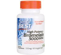 Bromelina ad alta potenza 3000 GDU, 500mg - 90 vcaps