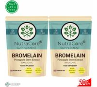 Bromelina Estratto 600mg Pillole -( 3000GUD/G )- Riduzione Dolore &