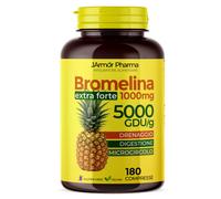 Bromelina Extra Forte 5000 GDU/g Drenante - 180 Compresse Gambe Gonfie