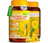 Bromelina Extra Forte 5000 GDU + Tarassaco Drenante Dimagrante 120 Capsule