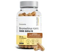BROMELINA EXTRA FORTE DRENANTE 5000 GDU/G ALTO DOSAGGIO CON TARASSACO 60 CAPSULE