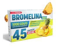 Bromelina Extra Forte Drenante Dimagrante 5000 GDU/G Integratore Gambe Pancia