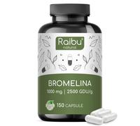 Bromelina Forte 2500 GDU/g (5000 F.I.P.) - 150 Capsule Gastroresistenti - Enzima