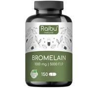 Bromelina Forte 2500 GDU/g (5000 F.I.P.), gastroresistente, vegana e s