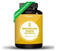 Bromelina Forte - 2500 GDU/g - Integratore Drenante Forte - Bromelina Gambe Gonf