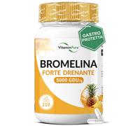 Bromelina Forte 5000 GDU/g Gastroprotetta 210 capsule (Fino a 7 mesi di