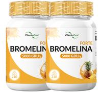 Bromelina Forte Drenante 5000 GDU/g Estratto Naturale, VitaminPure® 2x