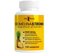 Bromelina Forte Drenante 5000 GDU/g Gastroresistente 120 Compresse da Gambo