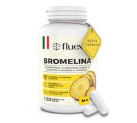 Bromelina Forte Drenante 5000 GDU/g Potente 180 Cps Anticellulite Con Vitamina C