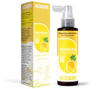 Bromelina Forte Drenante - Colloidale Pura 100% Naturale Spray, Più Assorbibile, Diuretico ad Azione Mirata Anticellulite Forte, Drenante Gambe Gonfie Detox Pancia Piatta, Made in Italy(100ml) AESSERE