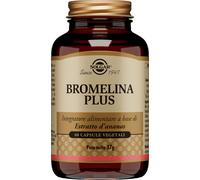 BROMELINA PLUS INTEGRATORE ALIMENTARE SOLGAR A BASE DI ESTRATTO D'ANANAS