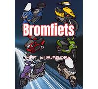 Bromfiets Kleurboek: Kleuren voor volwassenen en kinderen