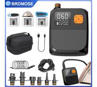 BromosePompa ad aria elettrica Ad alta pressione Stand up Paddle Sup Pompa Gonfiaggio Paddle Board Pompa per tenda da campeggio Barca Kayak Accessori