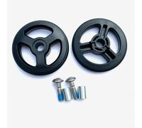 Brompton Advance Roller Wheel - Coppia, Nero, Per P Line E T Line