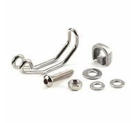 Brompton Nero Supporto per Posteriore Batteria Lampada - No Cremagliera Versione