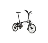 Brompton c line explore manubrio pieghevole medio nero