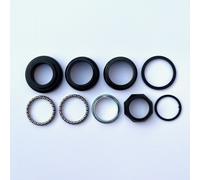 Brompton Headbearing Set 1 1/8 ", Alluminio - Nero per P Line