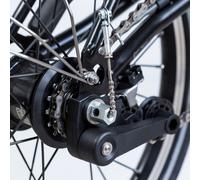 Brompton Nero 3 O 6 Velocità Ruota Posteriore con Ampio Range Sturmey Archer Hub