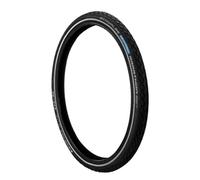 Brompton Pneumatico 35-349 Schwalbe Marathon - striscia riflettente, Nero, 16"