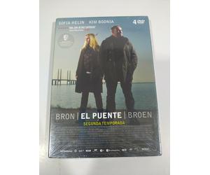 Bron El Puente Broen Seconda Stagione 2 Completa DVD Spagnolo Danese Nuova - 3T