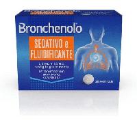 Bronchenolo Sedativo e Fluidificante Pastiglie Gusto Menta 20 Pastiglie