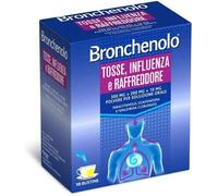 Bronchenolo Tosse Influenza e Raffreddore Polvere Per Soluzione Orale 10 Bustine