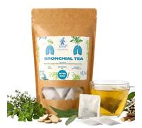 Broncho Herbal Tea Mix | 20 Bags Thyme Tea Salvia Leaves Oregano Herb Medical Marshmallow Eucalyptus Elderflower Liquorice Roots