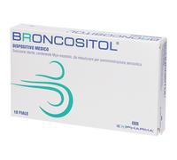Broncositol Aerosol Soluzione Sterile 10 flaconcini da 3 ml