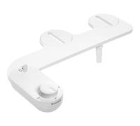 Brondell FSA-15 FreshSpa Thinline Bidet Attachment for Toilet Seats with Adjustable Single Nozzle Side Arm Control Thin Profile White (Am