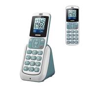 Brondi Amico Home 1.77 - Telefono Bianco-Grigio con Vibrazione