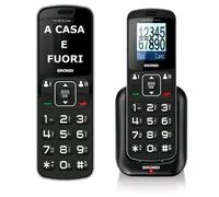 Brondi Amico Home 4,5 cm (1.77") 90 g Nero Telefono di livello base
