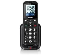 BRONDI - Amico Home Senior Phone Dispaly 1.77 con Tasti Grandi + Tosto SOS Bluetooth Colore Nero