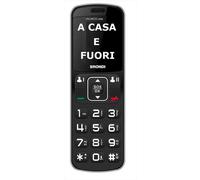 Brondi Amico Home 4,5 cm (1.77") 90 g Nero Telefono di livello base