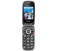 Brondi Amico Leale Black Metal Dual Sim - (Garanzia Italia - No Brand)